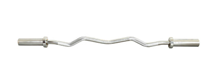 XPEED XP2403 EZ Curl Bar - Ergonomic Olympic Curl Barbell