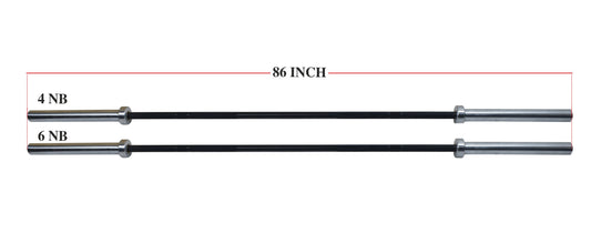 XPEED XP2402 Olympic Gym Rod - Needle Bearing Barbell for Heavy Lifting
