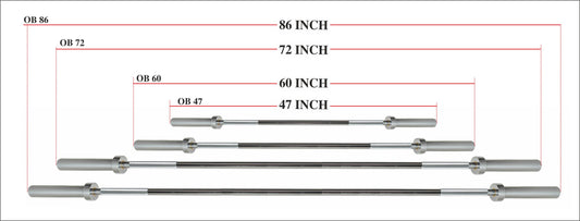 XPEED XP2401 Olympic Gym Rod - High-Quality Steel Barbell