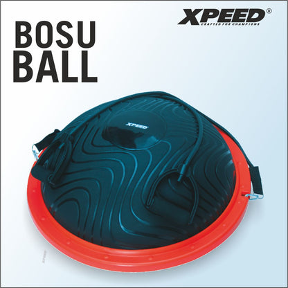 XPEED XP2482 Bosu Ball - Balance Trainer for Core Strength and Stability Training
