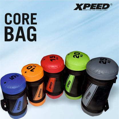 XPEED Core Bag High Quality PU Multi-Handle for Lunges Deadlift Squat CrossFit & Functional Strength Training