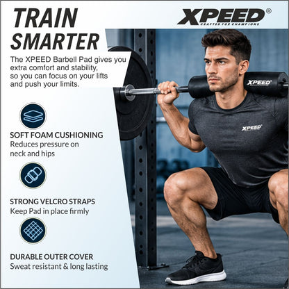 XPEED XP1231 Barbell Pad Back - High-Density Foam Squat Neck Pad