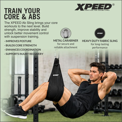 XPEED XP1217 AB Sling - Heavy Duty Core Training Hanging Straps