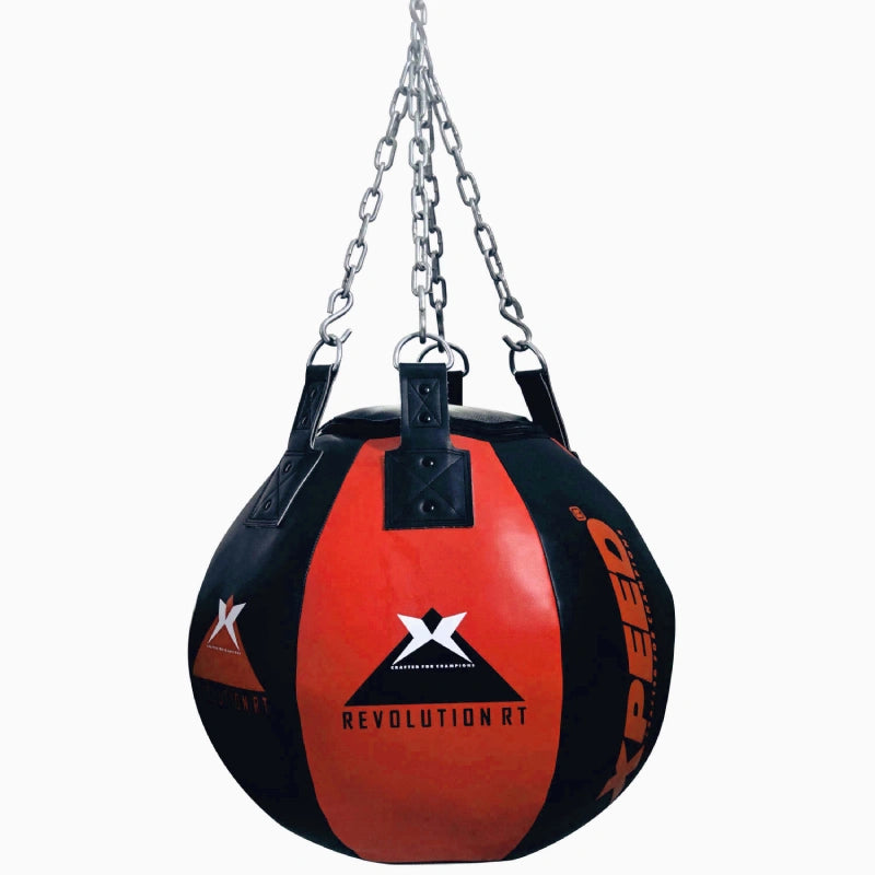 Heavy-duty XP212 Wrecking Punch Bag by Xpeed, made of durable PU, designed for intense boxing training and practice.