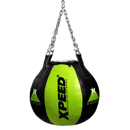 Heavy-duty XP212 Wrecking Punch Bag by Xpeed, made of durable PU material, designed for intense boxing training.