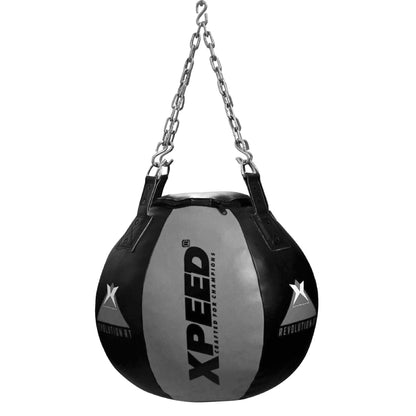 Heavy-duty XP212 Wrecking Punch Bag from Xpeed, made of durable PU material, designed for intense boxing training and workouts.
