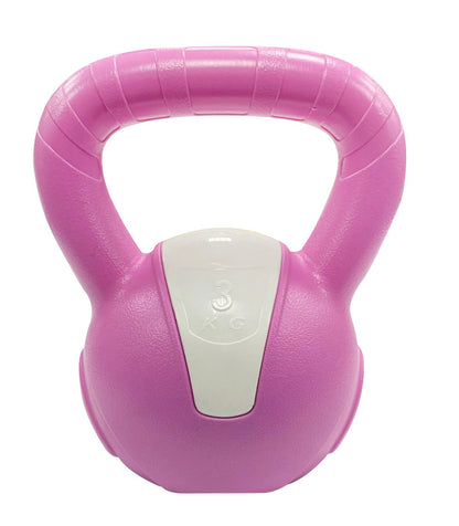XPEED Plastic Kettle Bell XP1216 - Durable Lightweight Kettlebell with Non-Slip Handle
