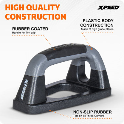 XPEED XP1232 Push Up Bar - Ergonomic PU Handles for Strength Training