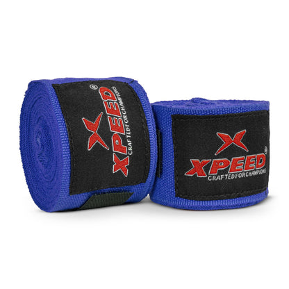 Xpeed XP107 Elastic/Nylon Handwraps – Essential Wrist & Knuckle Protection for Combat Sports