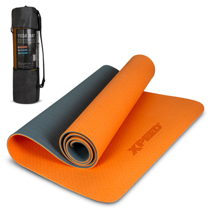 XPEED XP1304 TPE Yoga Mat - Eco-Friendly Dual-Color Non-Toxic Exercise Mat