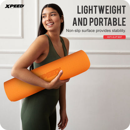 XPEED XP1304 TPE Yoga Mat - Eco-Friendly Dual-Color Non-Toxic Exercise Mat