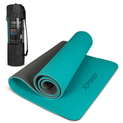 XPEED XP1304 TPE Yoga Mat - Eco-Friendly Dual-Color Non-Toxic Exercise Mat