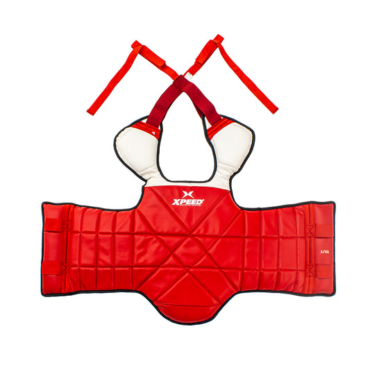 XPEED Taekwondo Chest Guard XP2006 - Reversible High Quality PU Elastic Protector