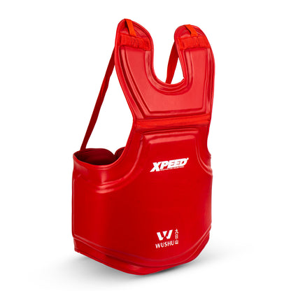 XPEED XP2103 Wushu Chest Guard - Lightweight PU Leather Body Protector