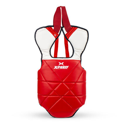 XPEED Taekwondo Chest Guard XP2006 - Reversible High Quality PU Elastic Protector