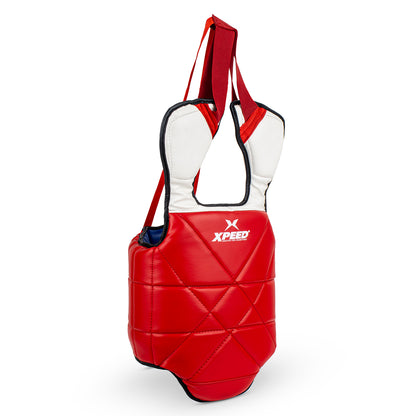 XPEED Taekwondo Chest Guard XP2006 - Reversible High Quality PU Elastic Protector