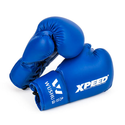 XPEED XP2101 Wushu Boxing Gloves - PU Leather Lace-Up Training Gloves