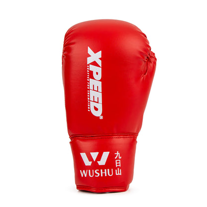 XPEED XP2101 Wushu Boxing Gloves - PU Leather Lace-Up Training Gloves