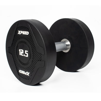 XPEED XP4161 PU Dumbbell Premium Polyurethane Coating Ergonomic Grip Precision-Balanced for Gym Training