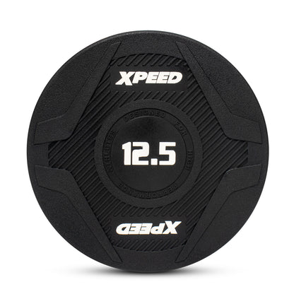 XPEED XP4161 PU Dumbbell Premium Polyurethane Coating Ergonomic Grip Precision-Balanced for Gym Training
