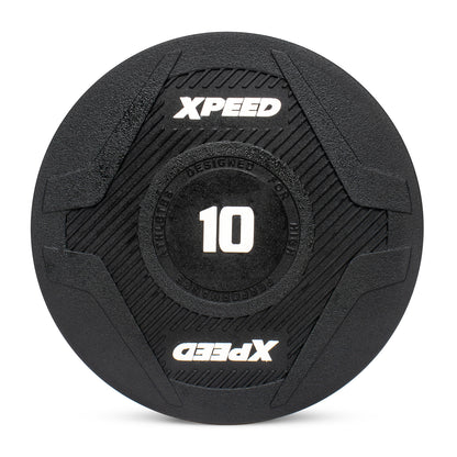 XPEED XP4161 PU Dumbbell Premium Polyurethane Coating Ergonomic Grip Precision-Balanced for Gym Training