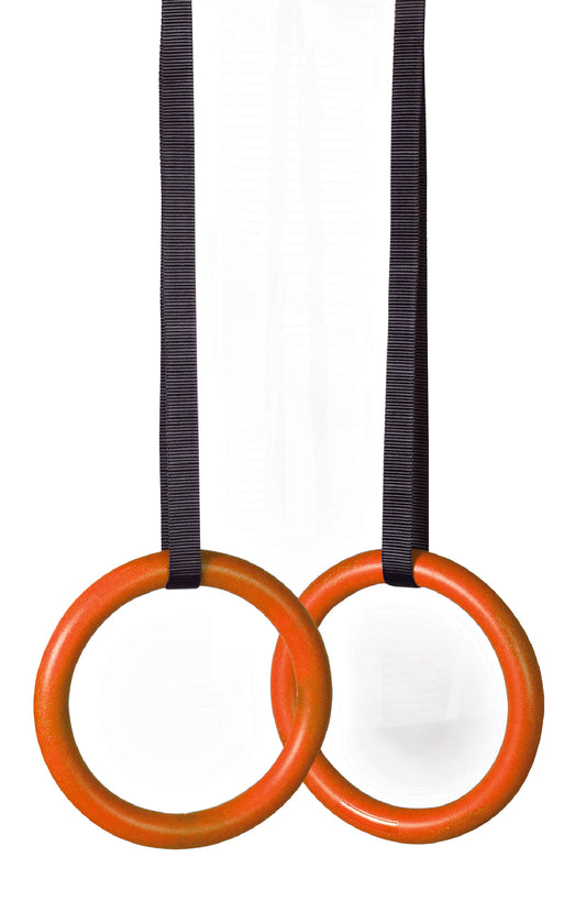 XPEED XP917 Gymnastic Ring - Wooden CrossFit Strength Training Rings
