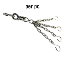 XPEED XP313 4-stand boxing chain set with adjustable links for training and boxing accessories, shown in the product image.