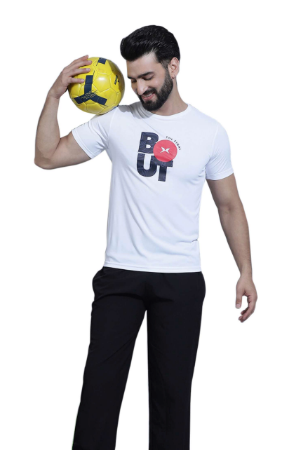 XPEED XP739 X-Trainer sports T-shirt, black athletic shirt with logo, designed for active wear and training.