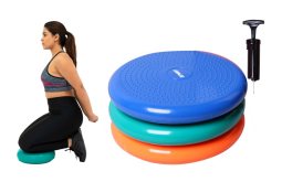 XPEED XP2446 Balance Cushion with Pump - 33cm Wobble Disc for Core Strength and Rehabilitation