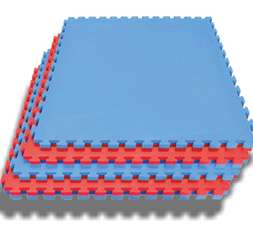 XPEED XP1307 EVA Foam Interlock Matt for Martial Arts and Gym - Blue, Red