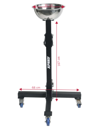XPEED XP2415 Rolling Gym Chalk Stand with Caster Wheels