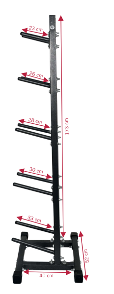 XPEED Power Bag Display Kit Heavy Duty 12 & 14 Gauge Steel Anti-Rust Powder Coated for Gym Storage