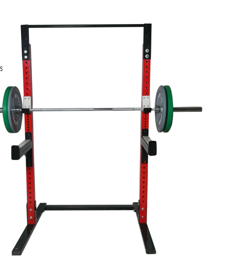 XPEED Squat Rack Heavy Duty Anti-Rust Metal 210cm for Home Gym & Commercial Strength Training