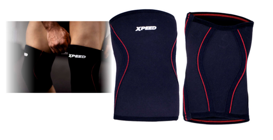 XPEED Knee Sleeve Neoprene Compression Warmth Lightweight Flexible for Endurance Athletes & Long-Term Use