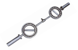 XPEED XP4152 OB Handgrip Bar 1.2M - Rotating Handle Olympic Barbell 14.8kg