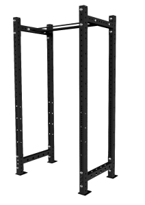 XPEED XP4105 Power Rack 2x2 Heavy Gauge Steel Multi-Grip Pull Up Bar Safety Spotter Arms J-Hooks for Home Gym