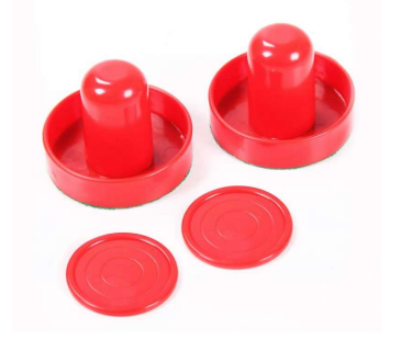 XPEED Air Ice Hockey Striker Set XP4165 - 96mm Strikers and 63mm Pucks for Air Hockey Table