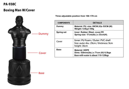 XP1240 BOXING MAN WITH PROTECTION COVER