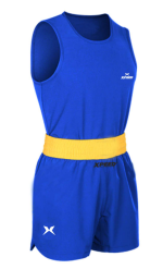 Xpeed XP2104 Wushu short vest made of breathable polyester mesh, part of Wushu training uniform with lightweight and comfortable design.