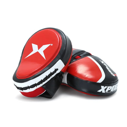 Xpeed XP2487 Fighter Focus Pad with goat leather exterior and GelTech™ Impact Zone for training and striking practice.