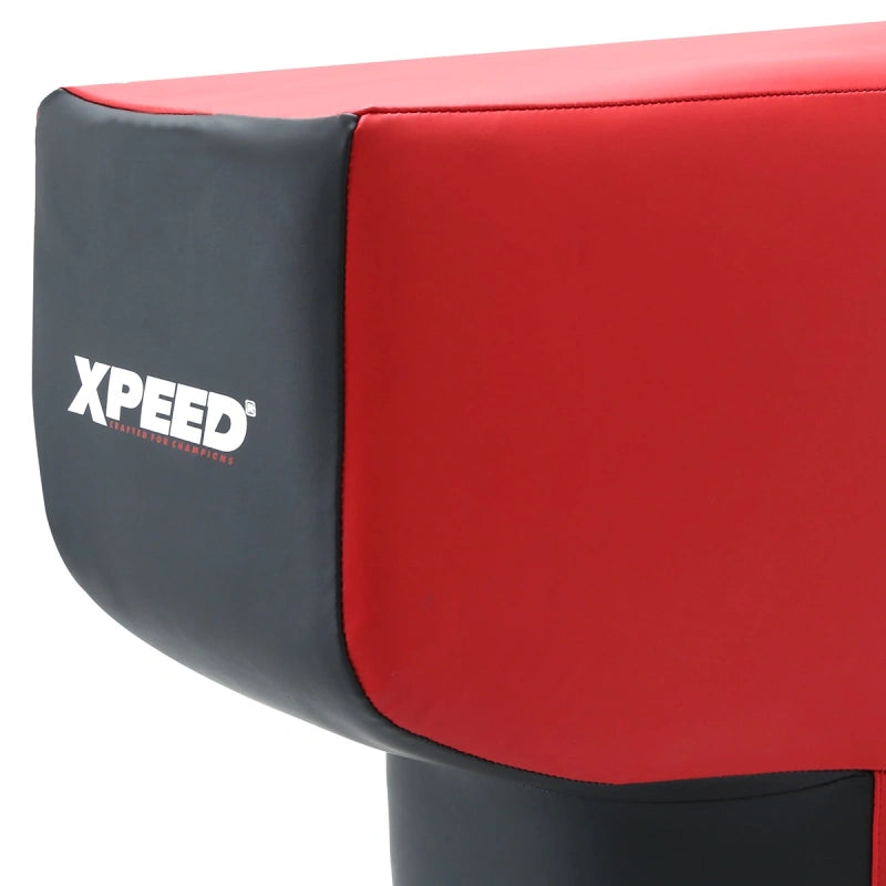 Xpeed XP2492 Fighter Wall Mount striking bag with adjustable angles, designed for martial arts training and high-performance focus mitt practice.