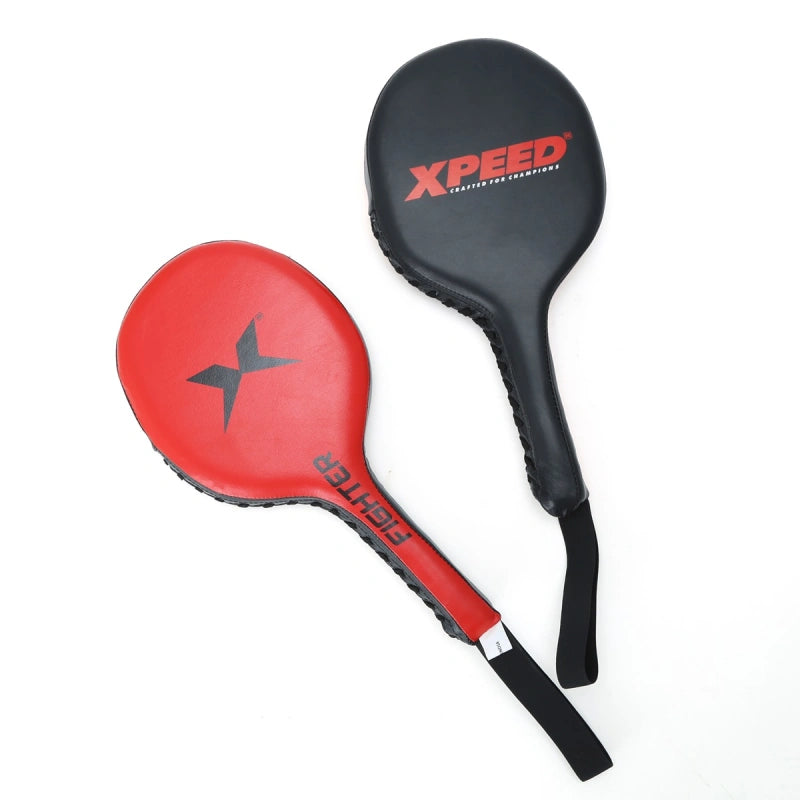 Xpeed XP2493 Fighter Fan Pad for professional kicking and precision speed training, featuring durable padding and ergonomic design.