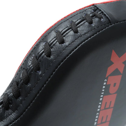 Xpeed XP2493 Fighter Fan Pad for professional kicking and precision speed training, featuring durable padding and focus mitt design.