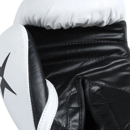 Xpeed XP2804 Elite professional boxing gloves with padded wrists and secure strap for training and competition use.