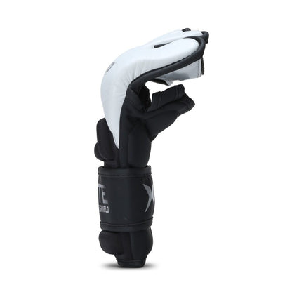 Xpeed Elite XP2807 MMA gloves for professional sparring and training, featuring padded leather construction and secure wrist straps.
