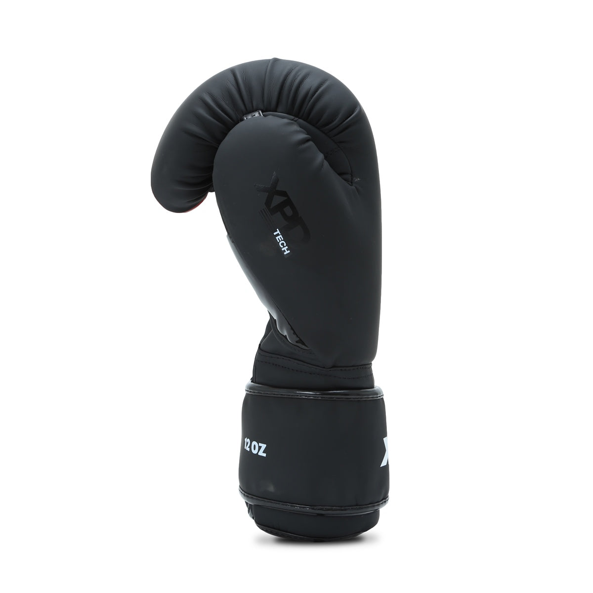 Red Xpeed XP3051 Matt PU Boxing Gloves for professional training and sparring, showing padded gloves with branding on the wrist strap.