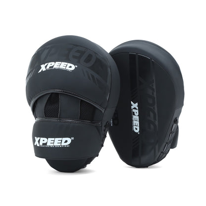 Xpeed Xpeed Matt PU Focus Pad for boxing, professional boxing punch mitts with padded surface and adjustable strap.