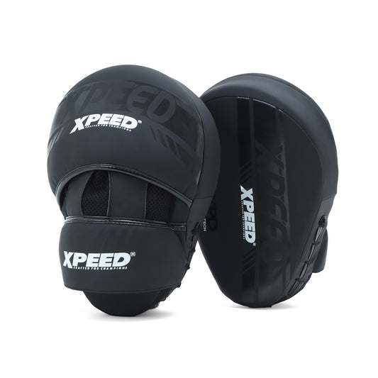 Xpeed Xpeed Matt PU Focus Pad for boxing, professional boxing punch mitts with padded surface and adjustable strap.
