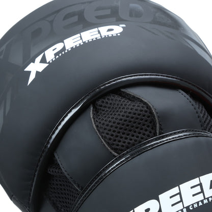 Xpeed Matt PU Focus Pad for boxing training, professional punch mitts with padded surface and ergonomic design.