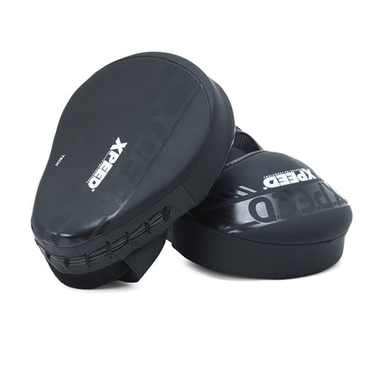 Xpeed XP3053 Matt PU Focus Pad for boxing training, with padded surface and professional-grade design for punch mitt practice.